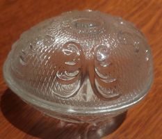 Glas-Ei Bomboniere HSG Ząbkowice – RARITÄT mit Original-Etik