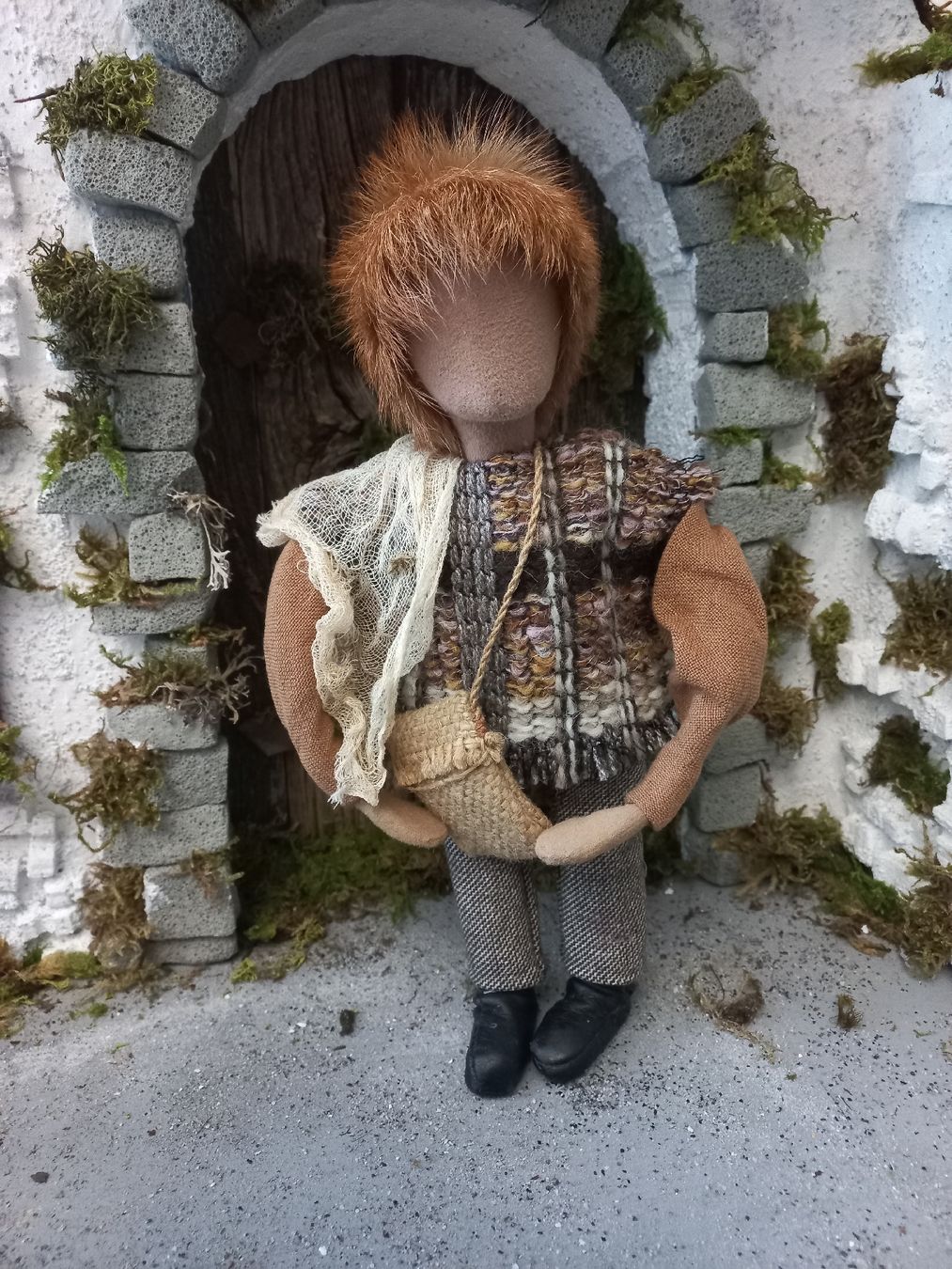 Figurines: Schwarzenberger Krippenfigur, Hirte mit Flachsbrecher – D'occasion à Lachen SZ par jimmygoal13 3