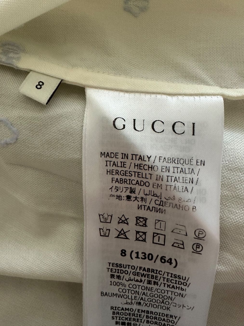 Gucci Hemden, T-Shirts & Polos: GUCCI Shirt Size 8, as New – Neu (gemäss Beschreibung) aus Montagnola von eva_gm6j 4