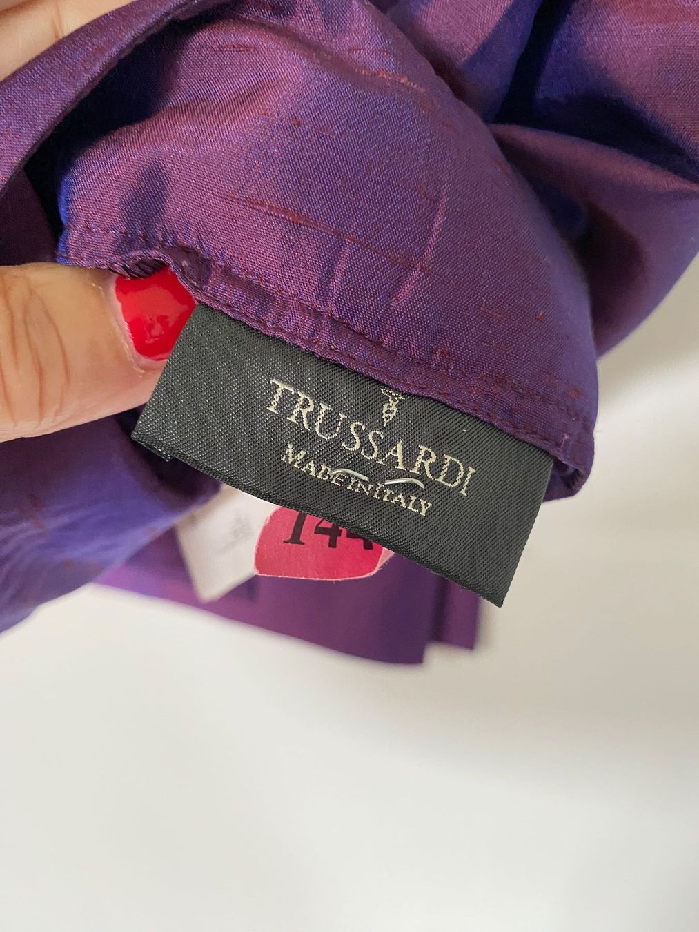 Trussardi Pantaloni: TRUSSARDI edle Seidenhose – Nuovo (secondo la descrizione) da Besazio venduto da lionheart63 2