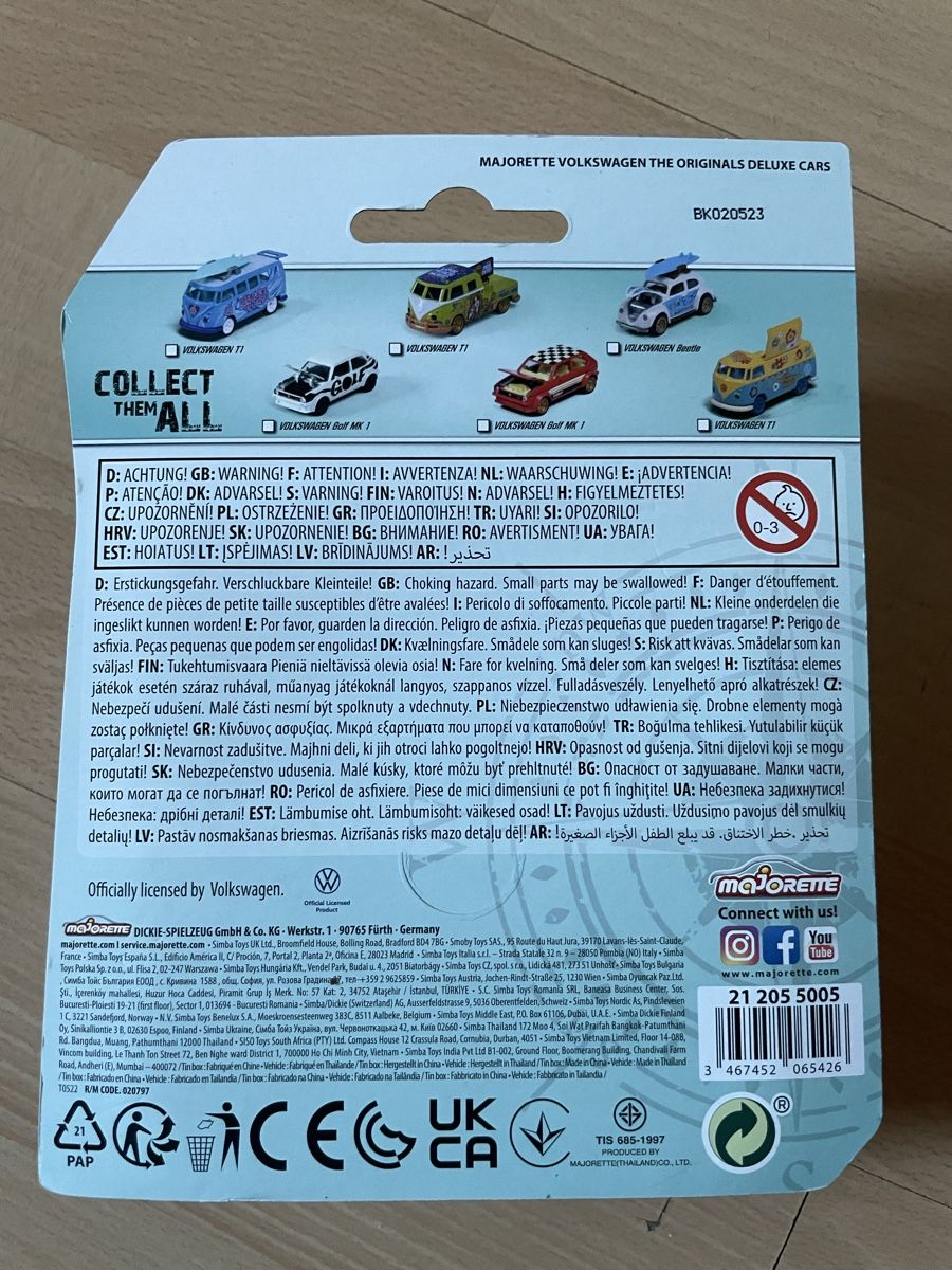 Volkswagen Modellautos: Voiture miniature VW – Gebraucht aus Oron-la-Ville von W.XIX 1