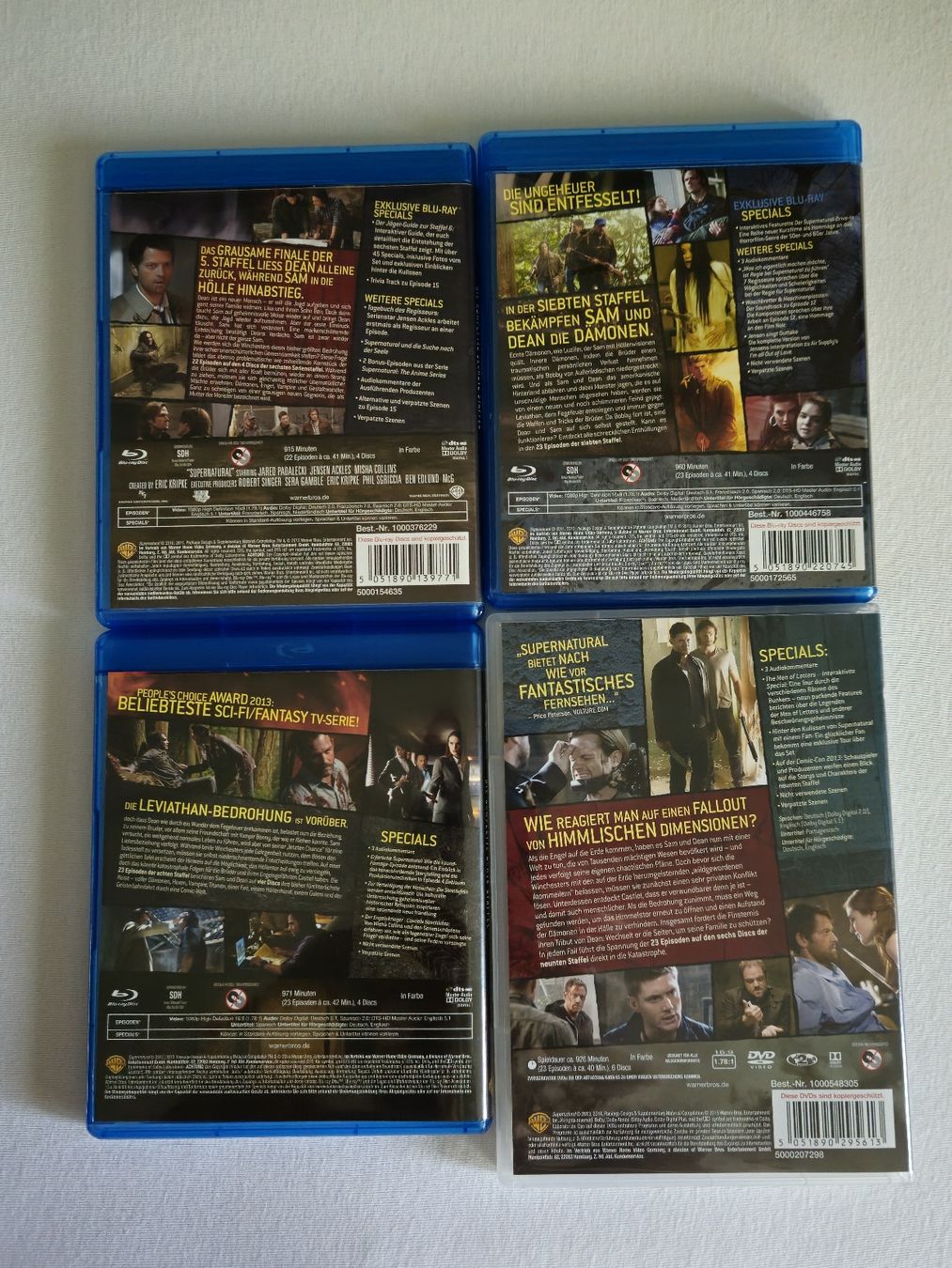 Alle DVDs: supernatural Staffel 6-9 – Gebraucht aus Stäfa von Afi7ya 1