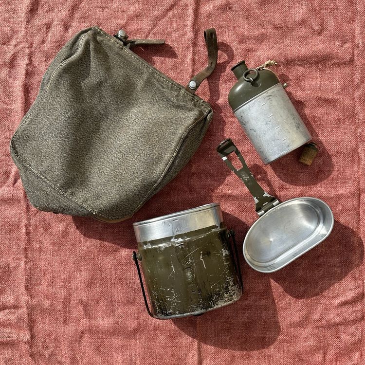 Original Österreichische Armee Trinkflasche 1L Kunststoff Feldflasche Outdoor 236351105993