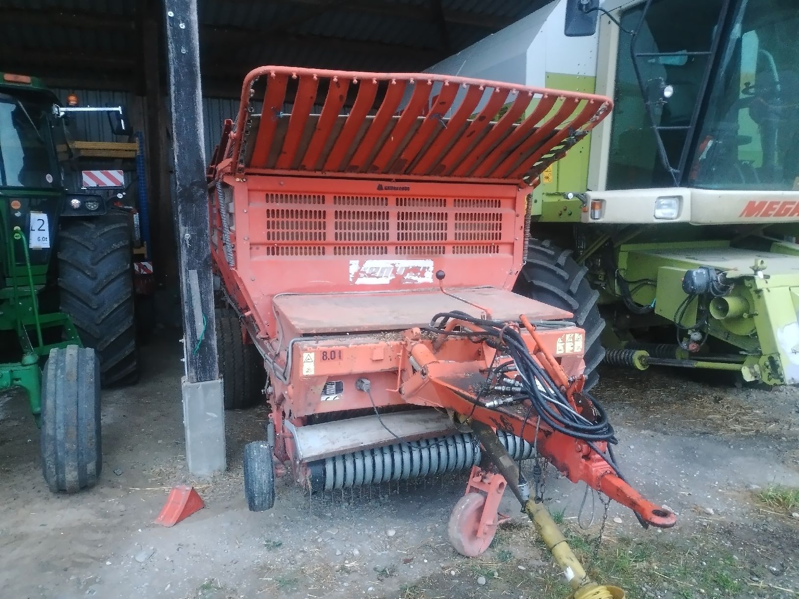 Kemper Rimorchi: Kemper Ladewagen – Usato da Kallnach venduto da burri1992