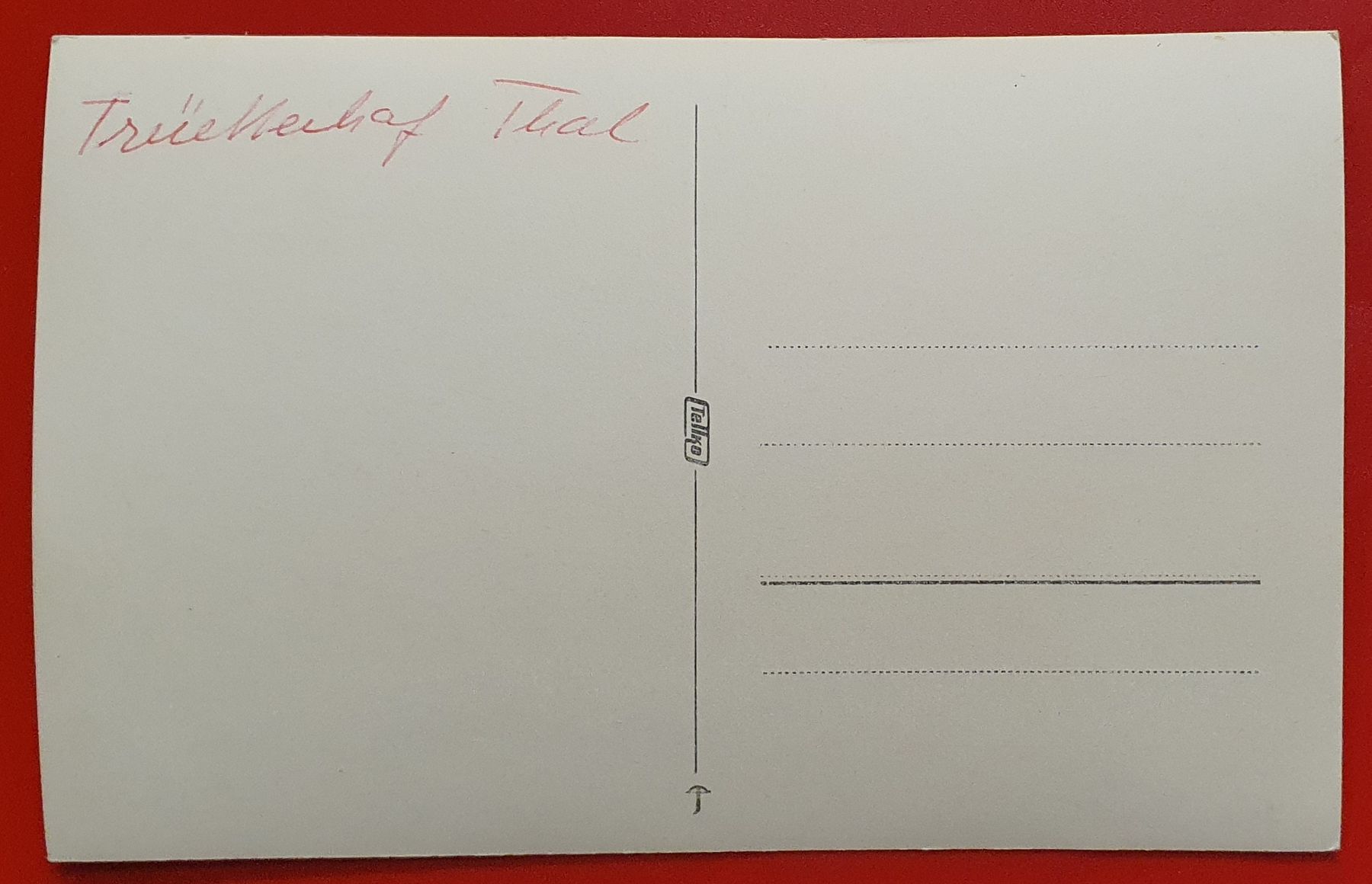 Cartoline postali: Thal - Trüeterhof – Usato da Kreuzlingen venduto da Rschweiz1 1