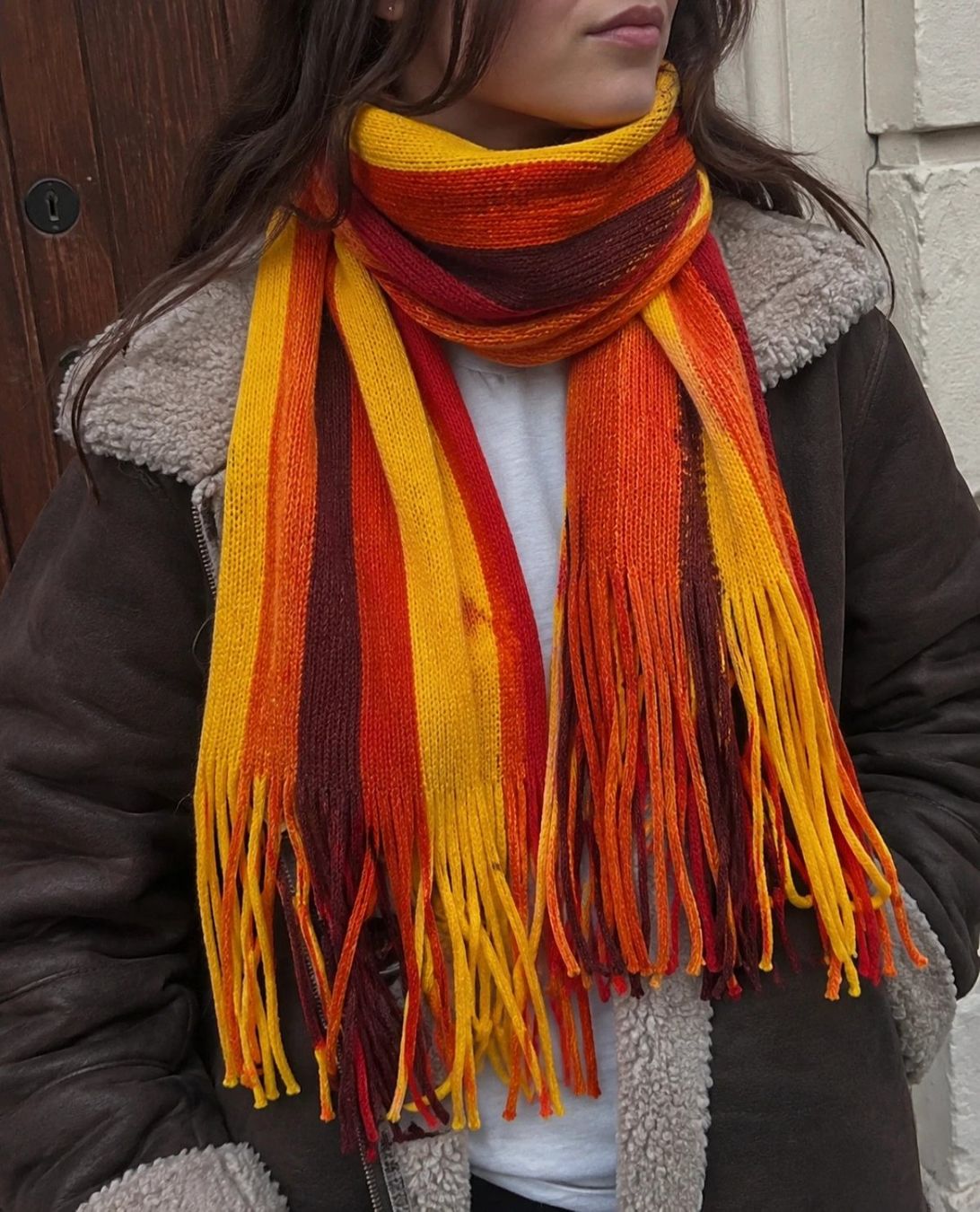 Foulards, Tücher & Schals: Sciarpa multicolore Lancetti – Neu (gemäss Beschreibung) aus Pregassona von tec_gdd7