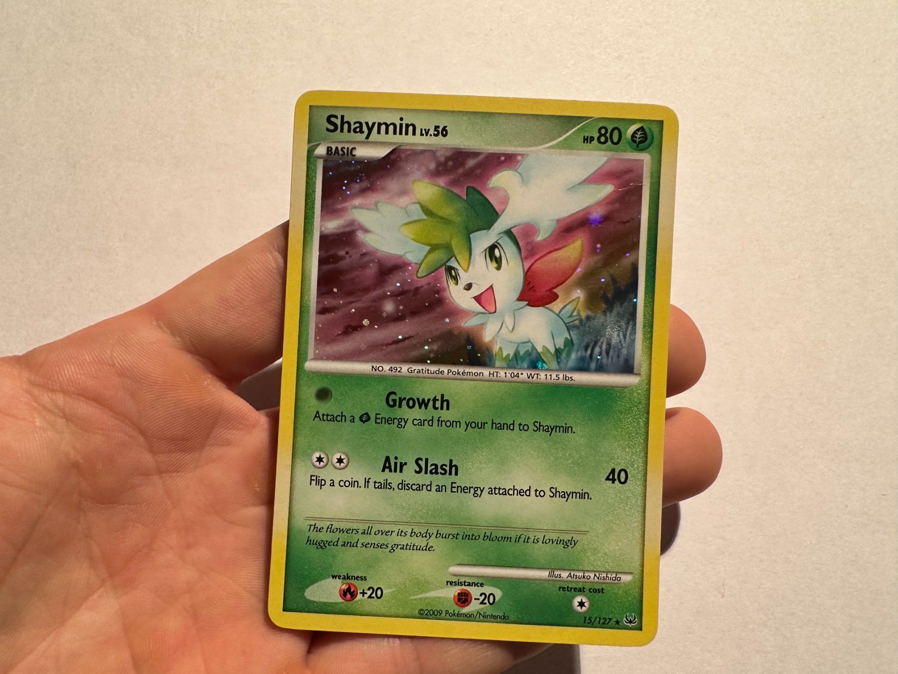 Pokémon Carte collezionabili: Shaymin holo Platinum Base EN – Usato da Hagendorn venduto da Pokecollectorch 4
