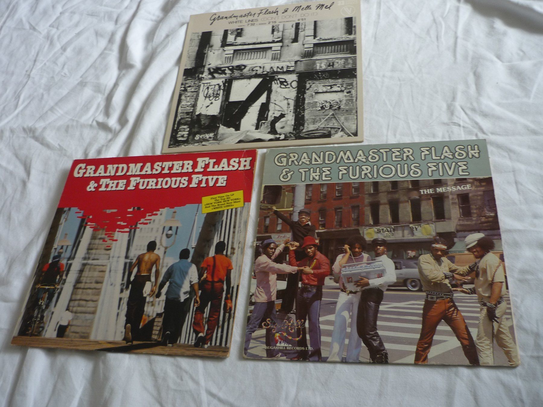 Dischi in vinile: 3x 12" Schallplatten - Grandmaster Flash - Top Sammlung – Usato da Beringen venduto da zzRegal