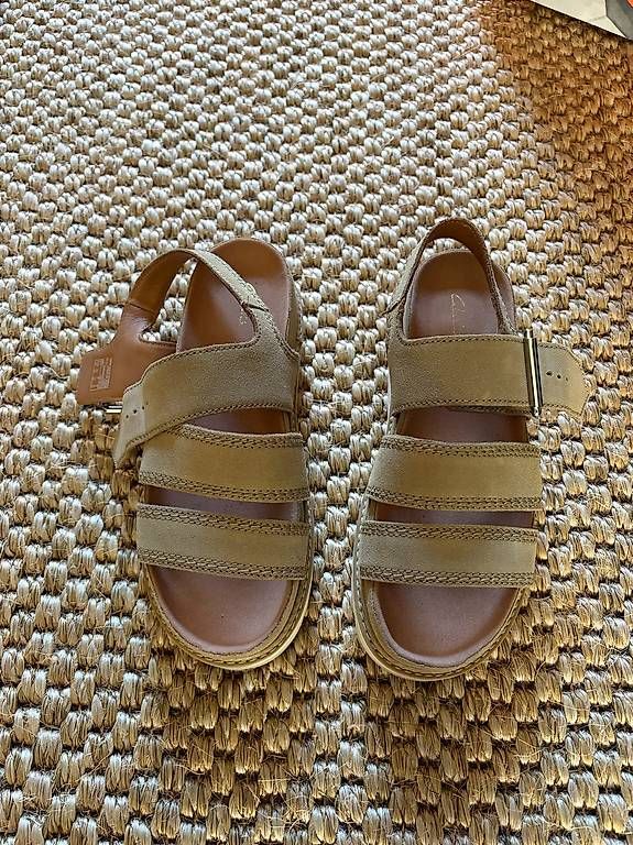 Scarpe da donna: Clarks GR.38 Sandalen beige – Nuovo e nell'imballaggio originale da Flüh venduto da fuchssa1 4