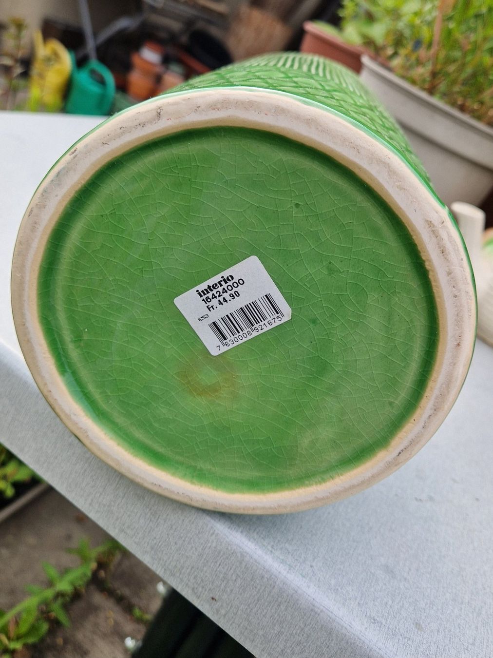 Vasi & Recipienti: schöne grüne Bodenvase – Usato da Münchenbuchsee venduto da Aare22 4