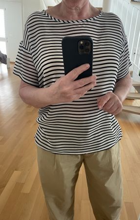 Bitte Kai Rand Shirt, Gr. S, locker geschnitten,100% Viskose