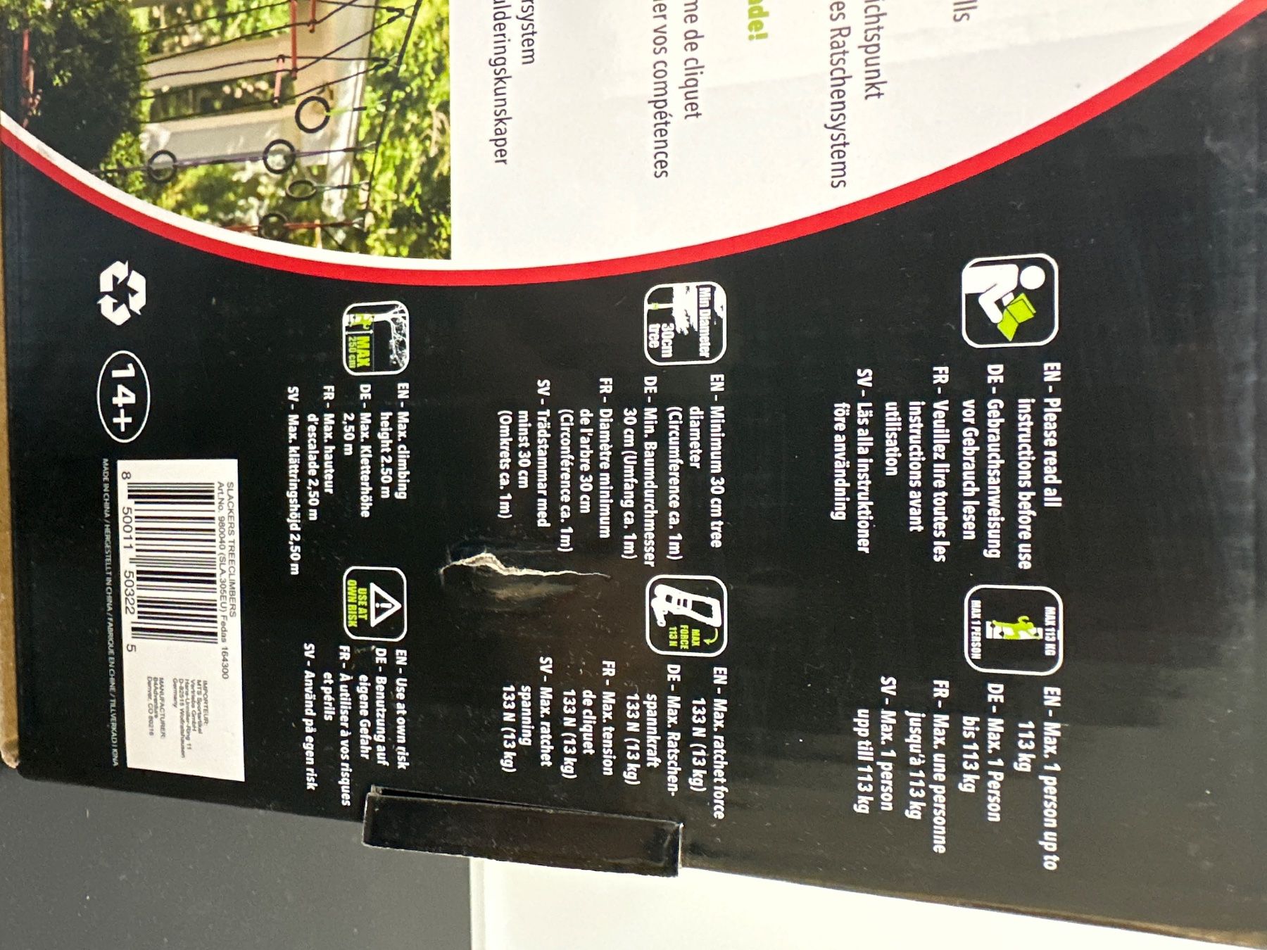 Kletterwände & Klettergriffe: Neu Slackers Treeclimbers Klettergriffe (1x) – Neu und originalverpackt aus Inwil von Rzic-Liquidationen 5