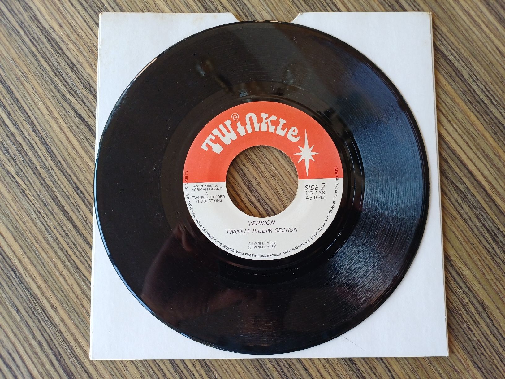 Dischi in vinile: Della Grant "Rasta Man" 45t  – Usato da Begnins venduto da Drastic-Sound 2
