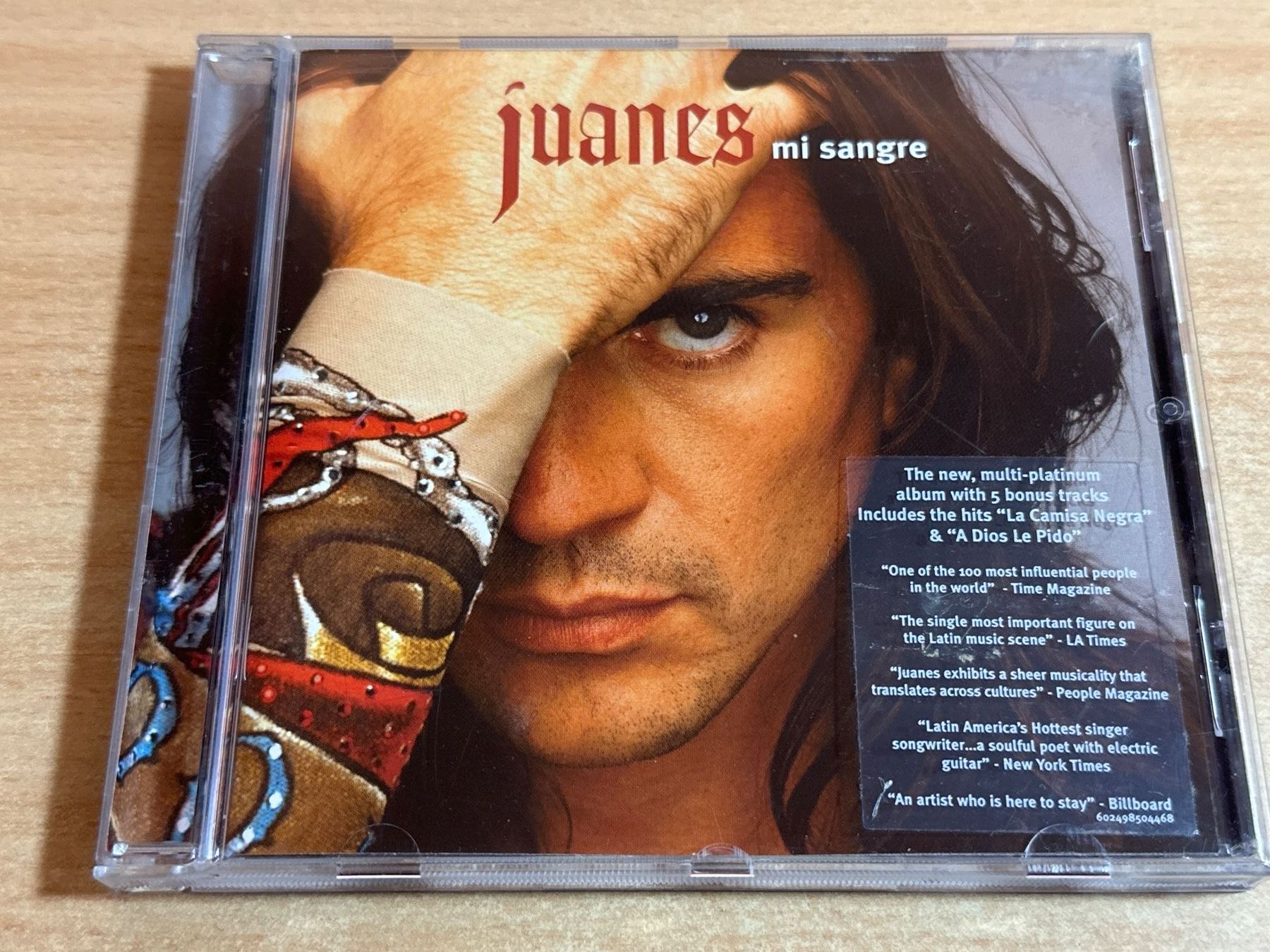 CD: Juanes – Mi Sangre – Usato da Rikon im Tösstal venduto da Alpenmutz