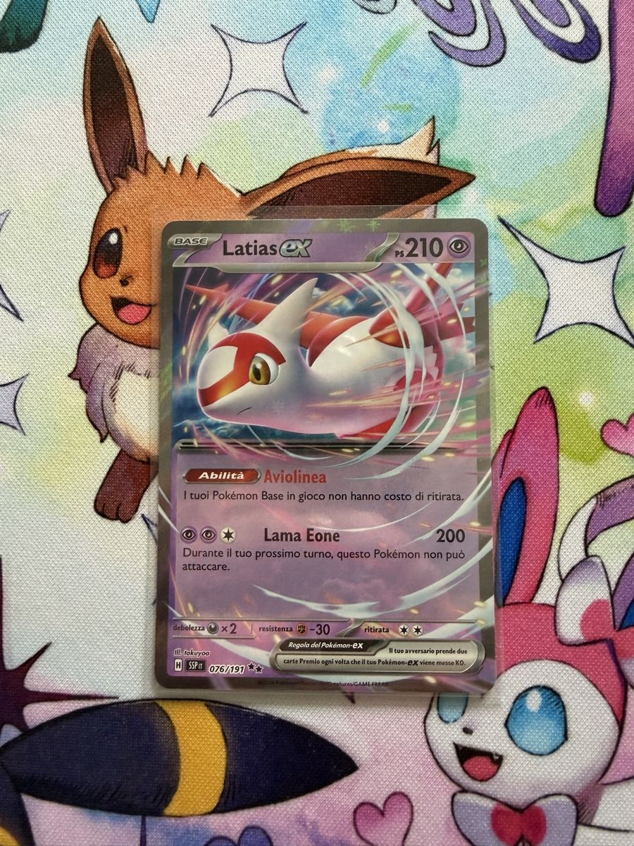 Pokémon Carte collezionabili: Pokemon Latias ex 076/191 SSP IT – Usato da Grindelwald venduto da TSG-G-Town