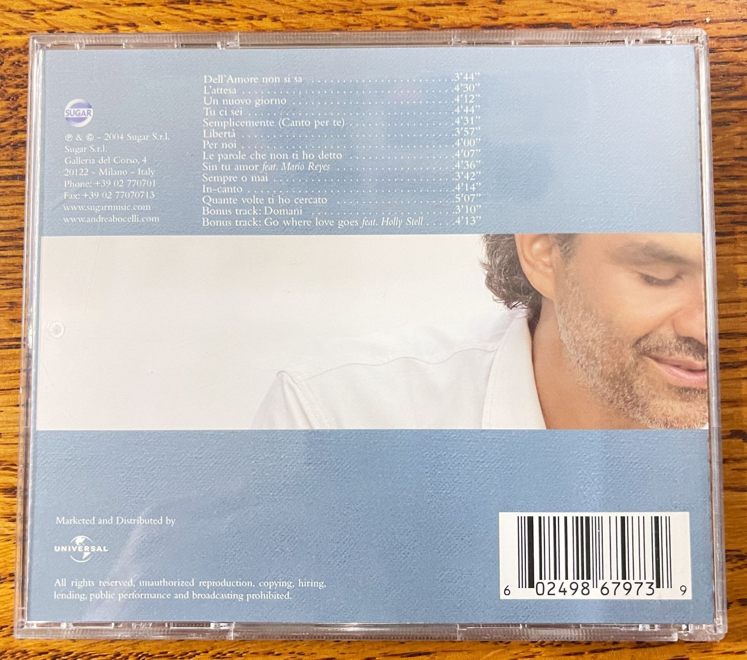 CD: Andrea Bocelli CD – Usato da Oftringen venduto da Vucki 1