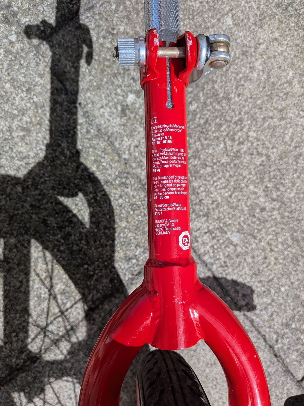 Hudora Véhicules pour enfants: Hudora Einrad für Kinder – D'occasion à Schenkon par bela_987 5