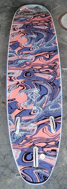 Tavole da surf e di nuoto: Planche de surf mousse 7'8" – Usato da Belfaux venduto da Sebou2284 1