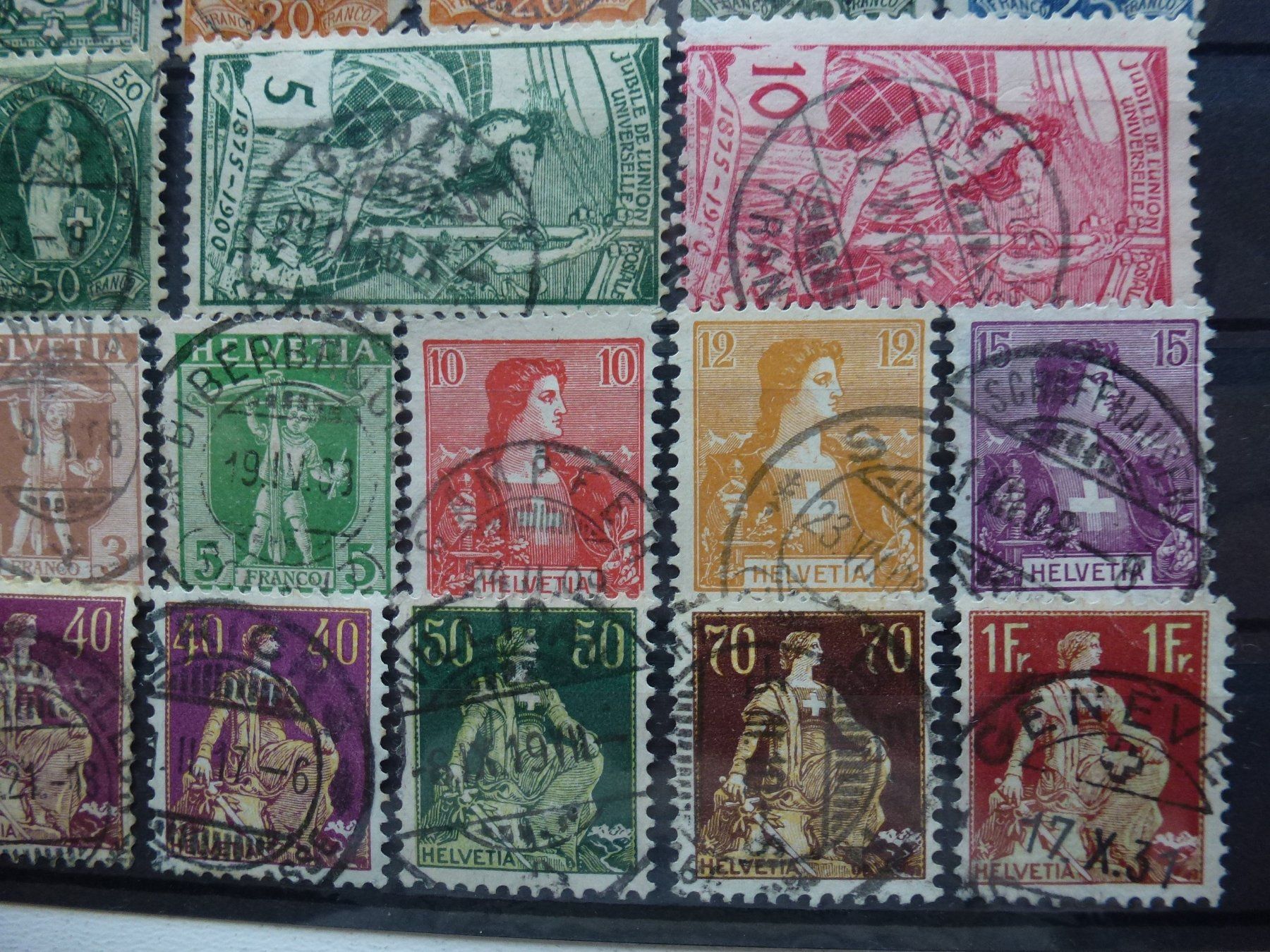 Tutti i francobolli: Kleine Schweizer Briefmarkensammlung ab Strubeli – Usato da Walkringen venduto da Casablanca777 6