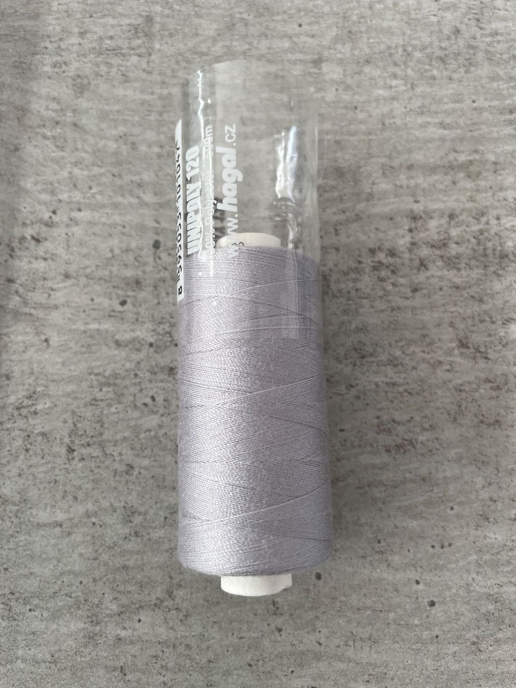 Kordeln & Faden: Polyester Nähgarn, Nähfaden Hellgrau 500m Nr. 9  NEU – Neu und originalverpackt aus Rietheim von Nugger