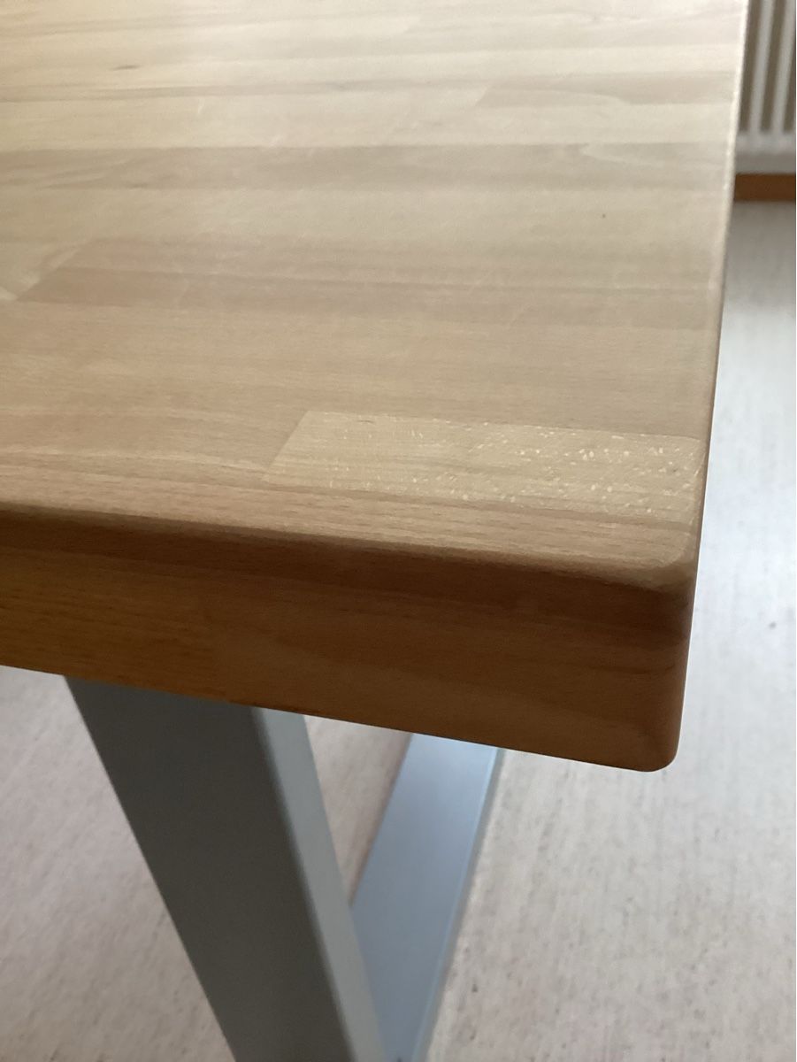 Tavoli: Esstisch Arbeitstisch massiv echt Holz – Usato da Stäfa venduto da Aesch 1