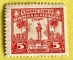 Briefmarke aus Paraguay Ungestempelt  Siehe Original Fotos 