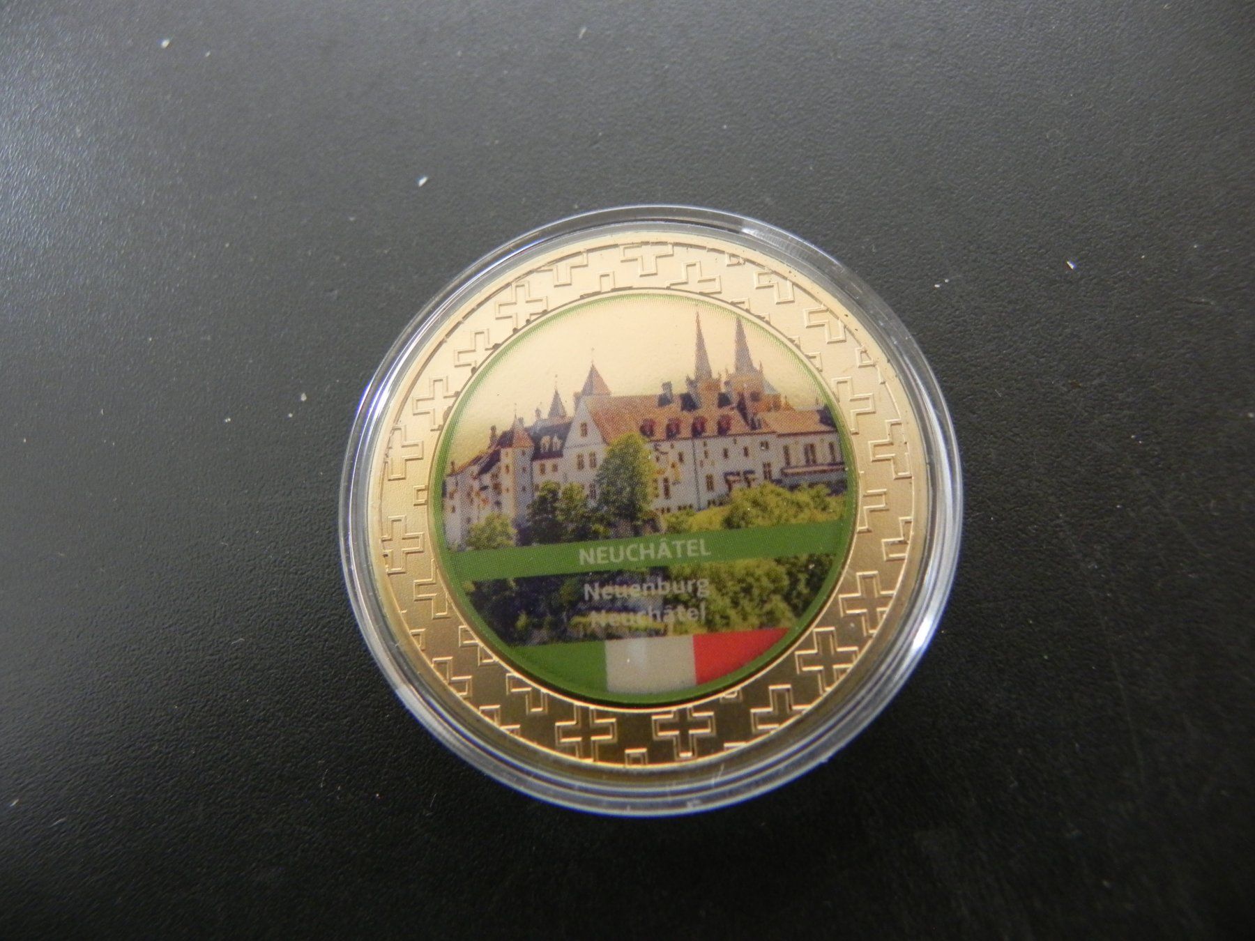 Medaglie: Medaille Neuchâtel - Le Château – Usato da Biel/Bienne venduto da Gogolozi