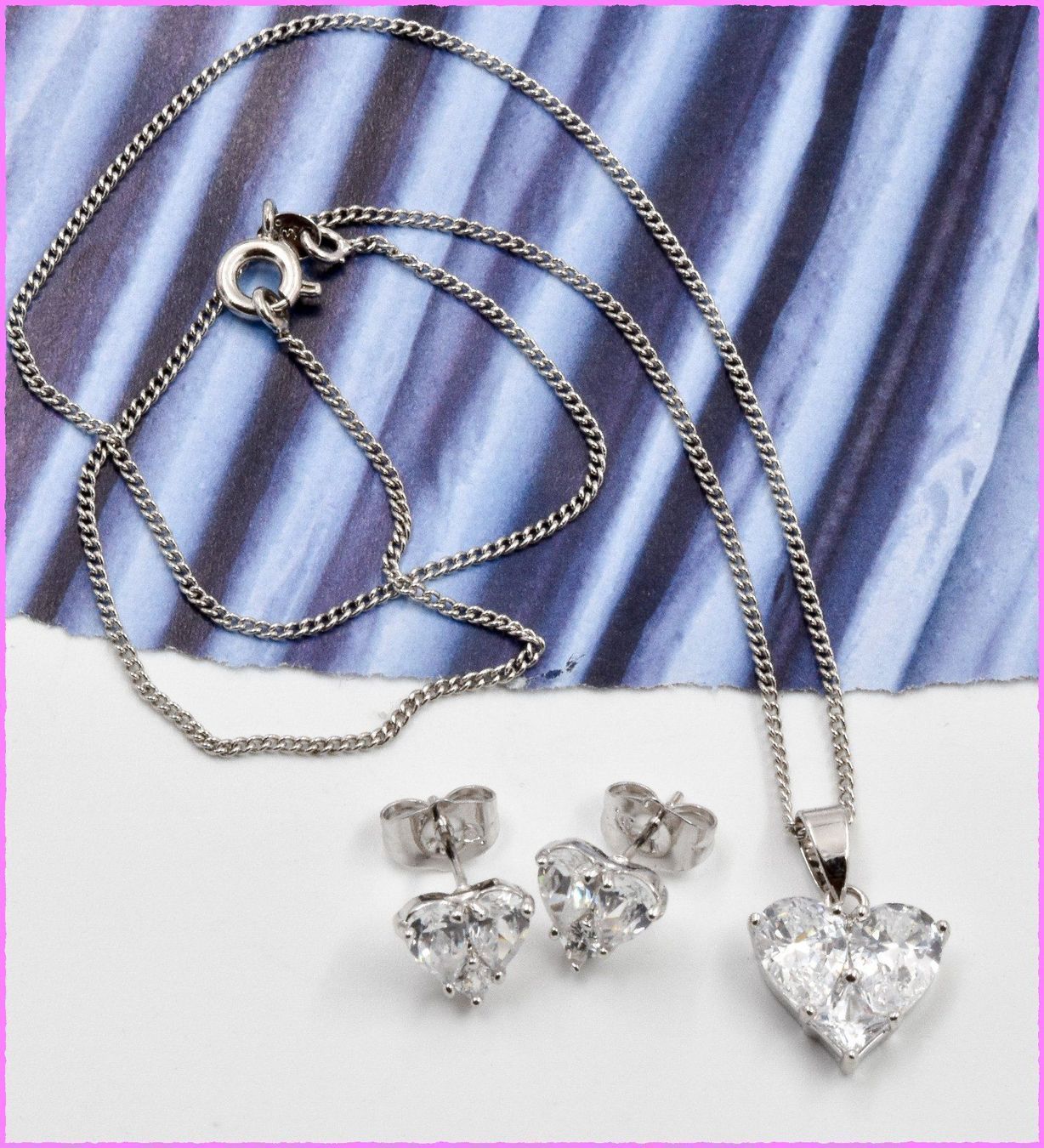 Ketten: Schmuckset, Anhänger und Ohrstecker – Neu und originalverpackt aus Oberglatt ZH von Diamond-Girl 1