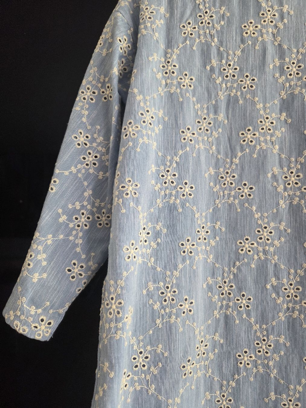 Cappotti: Jeans Mantel leicht aus Dubai – Nuovo (secondo la descrizione) da Rothenburg venduto da Vbrische 3
