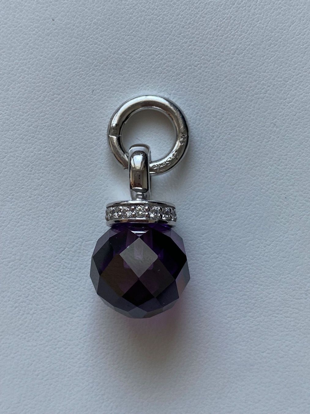 Ciondoli: Ti Sento Schmuckanhänger, 925 Silber, Amethyst – Usato da Winterthur venduto da marisole4