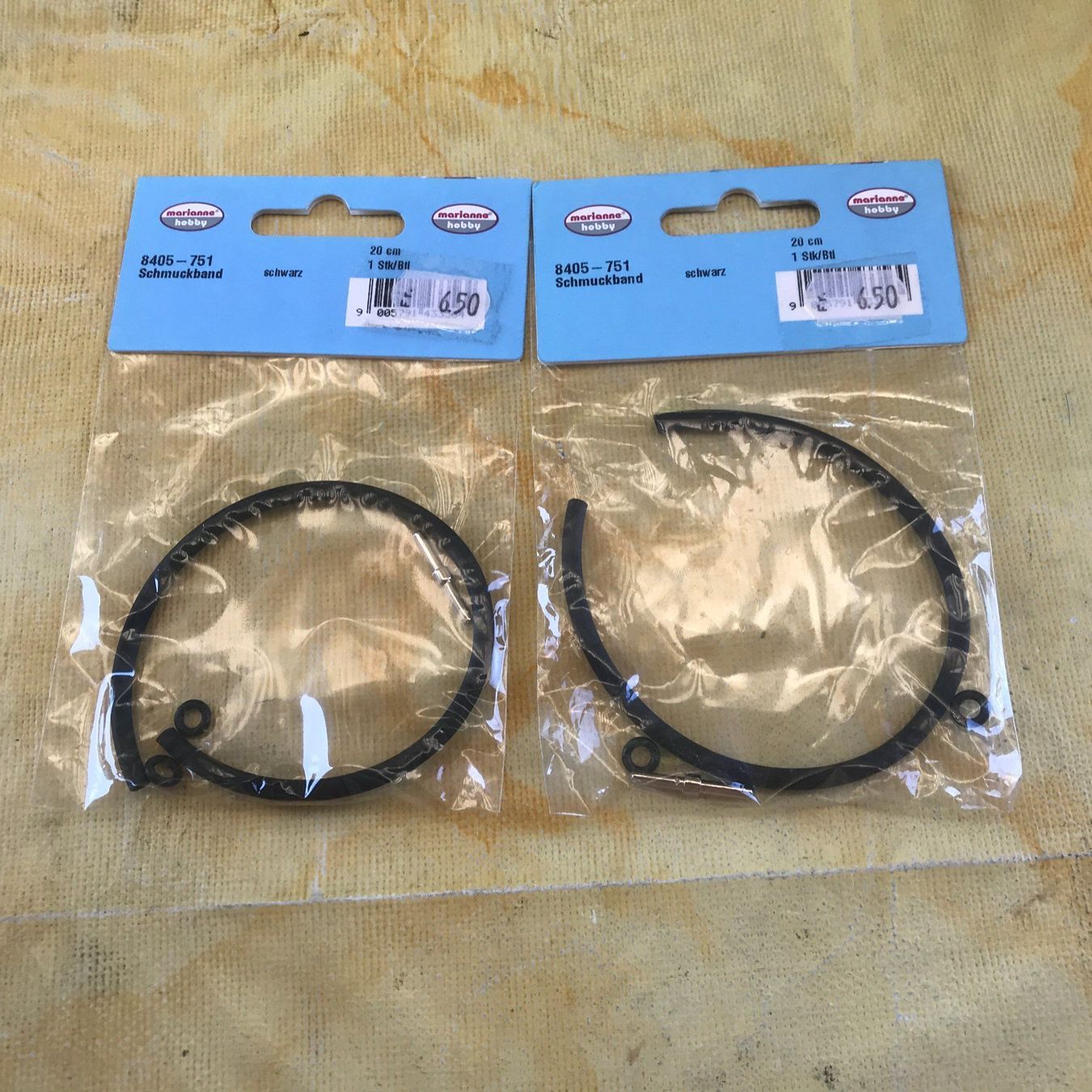 Altri gioielli: LOT SCHMUCKBAND SCHWARZ 20CM – Nuovo e nell'imballaggio originale da Ostermundigen venduto da crazy-horse-1840 1