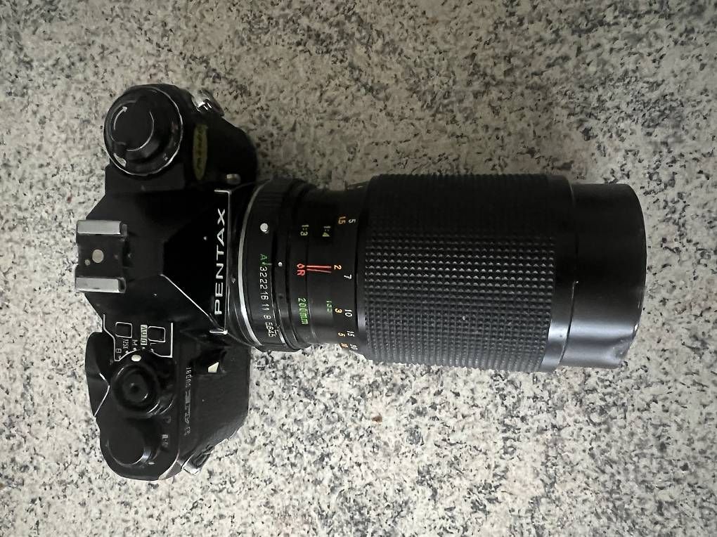 Pentax Fotocamera: Pentax ME Super Kamera mit Objektiv – Usato da Frenkendorf venduto da autodiscount4123 1