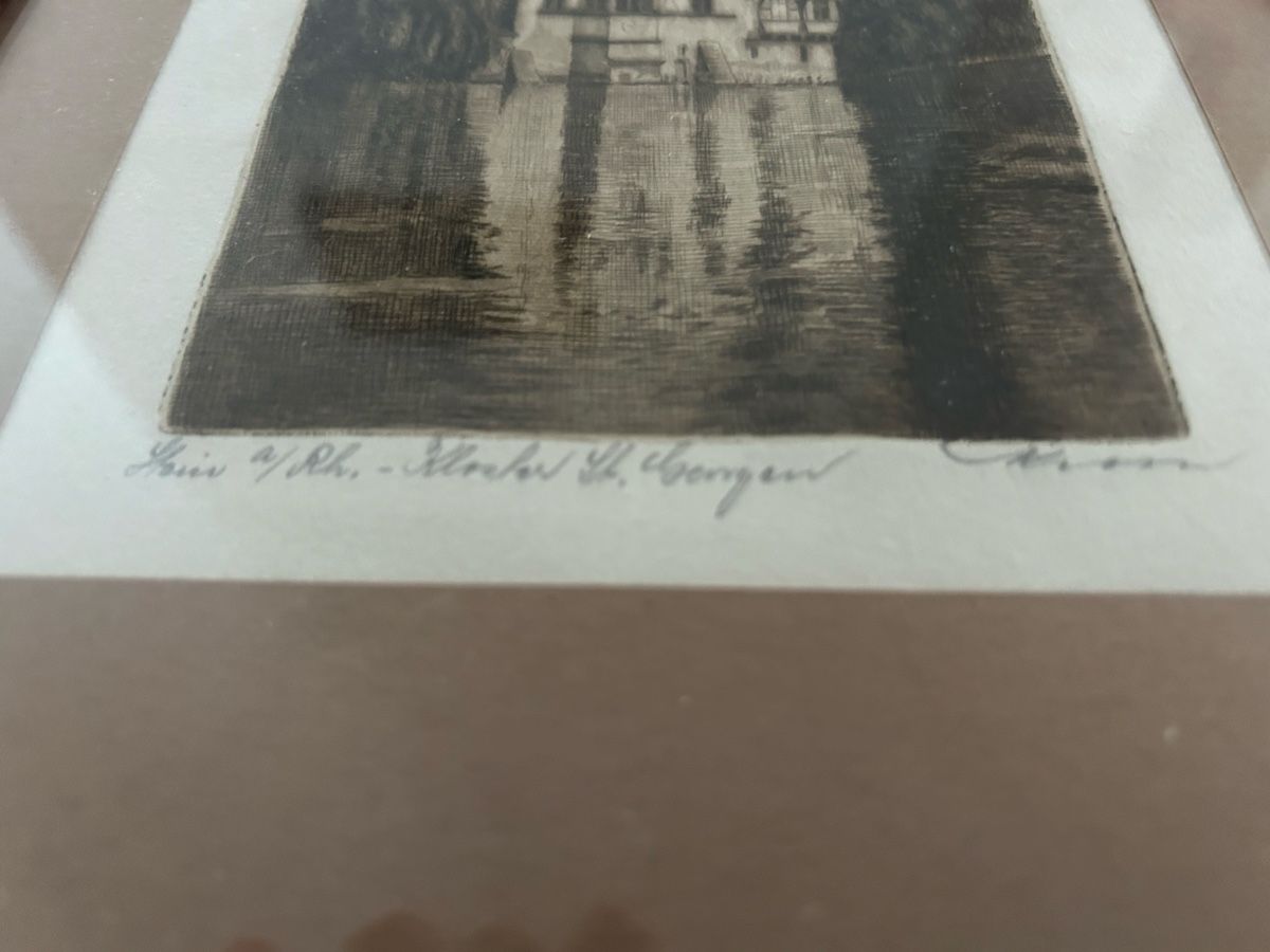 Dipinti: Stein am Rhein, Radierung – Usato da Kreuzlingen venduto da Pix66 2