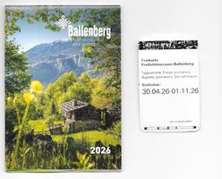 1 Ballenberg-Tages-Eintritt-Ticket
