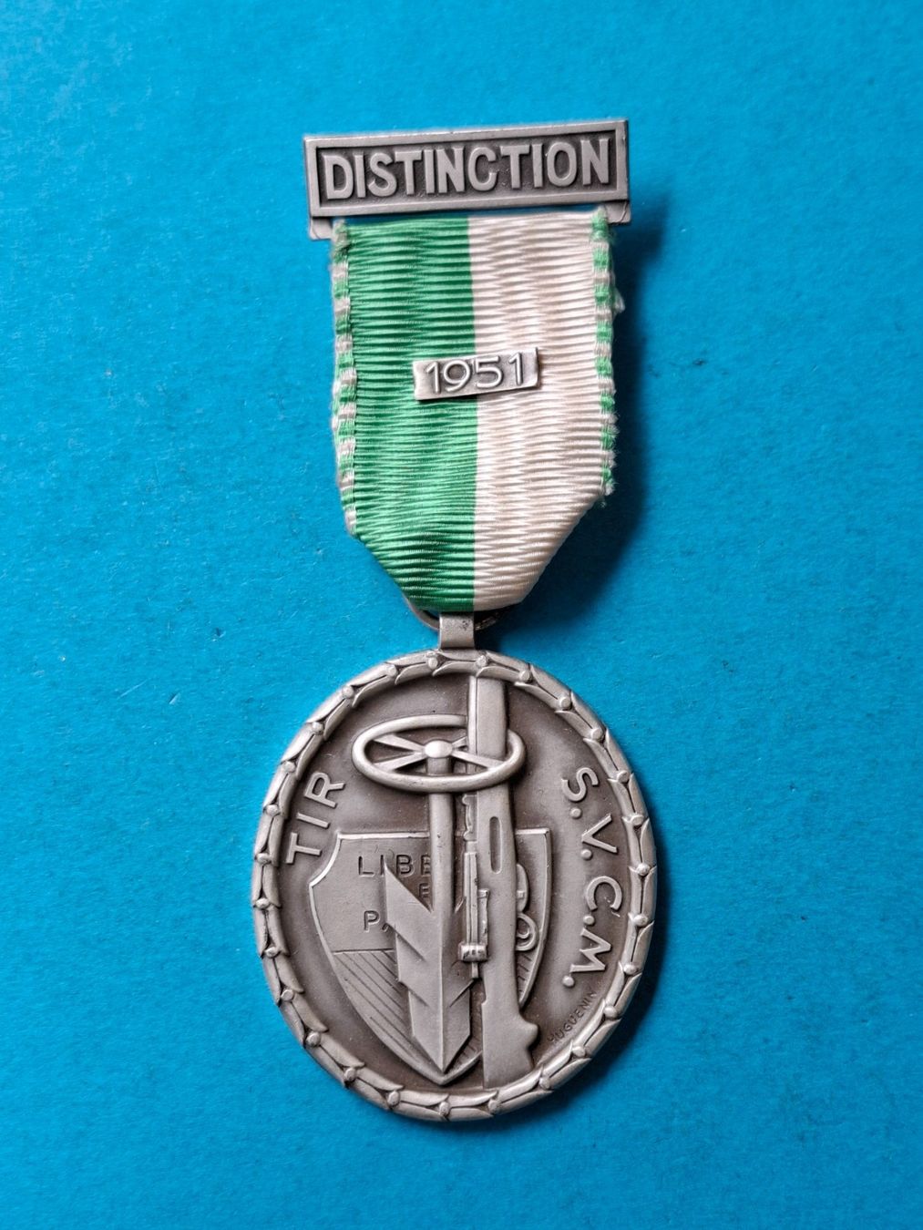 Medaglie: TIR S.V.C.M. 1951 (u170) – Usato da Schwanden GL venduto da Suvorov 2