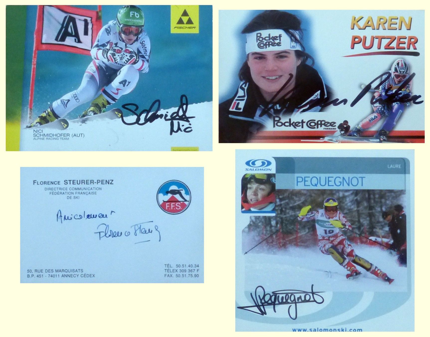 Autografi: Ski Alpin - Diverse Autogramme zum Aussuchen – Usato da Dietikon venduto da immortal-stars 2