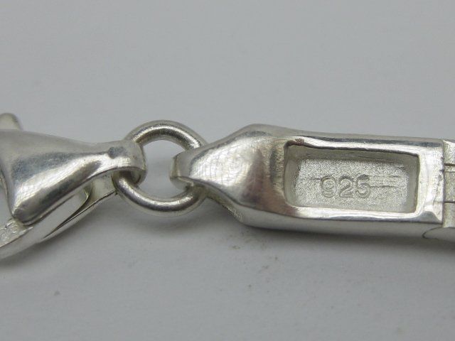 Catenine: Vintage Kette Collier Silber 925 Labyrinth Muster 45 cm – Usato da Ermatingen venduto da Decovin 8