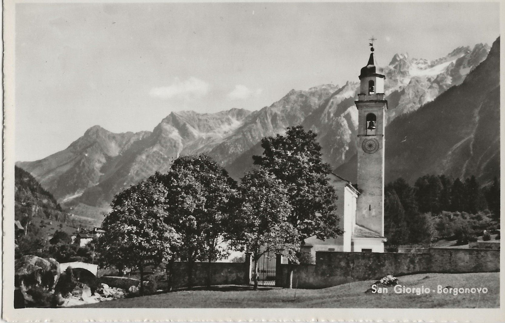 Ansichtskarten: San Giorgio, Borgonovo – Gebraucht aus Frauenfeld von Merk52