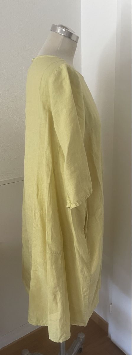Vestiti: PHILO Leinenkleid  Gelb Gr. M – Usato da Schaffhausen venduto da marakesch41 2