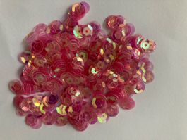 Pailletten - Ø 6mm Rosa, 5 g