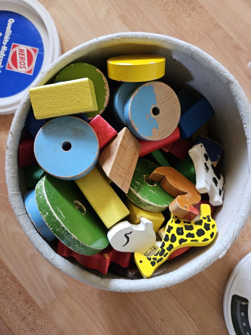Spielzeuge: HEROS Holzbausteine – Gebraucht aus Ebikon von SecondChance_byM 1