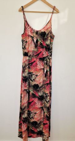 Tolles Maxi Damen Kleid ONLY Gr. L 40 Tropical