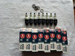 NOS AC Fire Ring Spark Plugs 45S Pontiac GTO 442 Chevrolet
