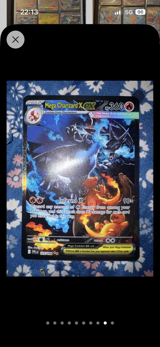 Cartes: Pokemon Karte Mega Charizard EX Holo – Neuf (Voir description) à Kappel SO par jol_5z7j