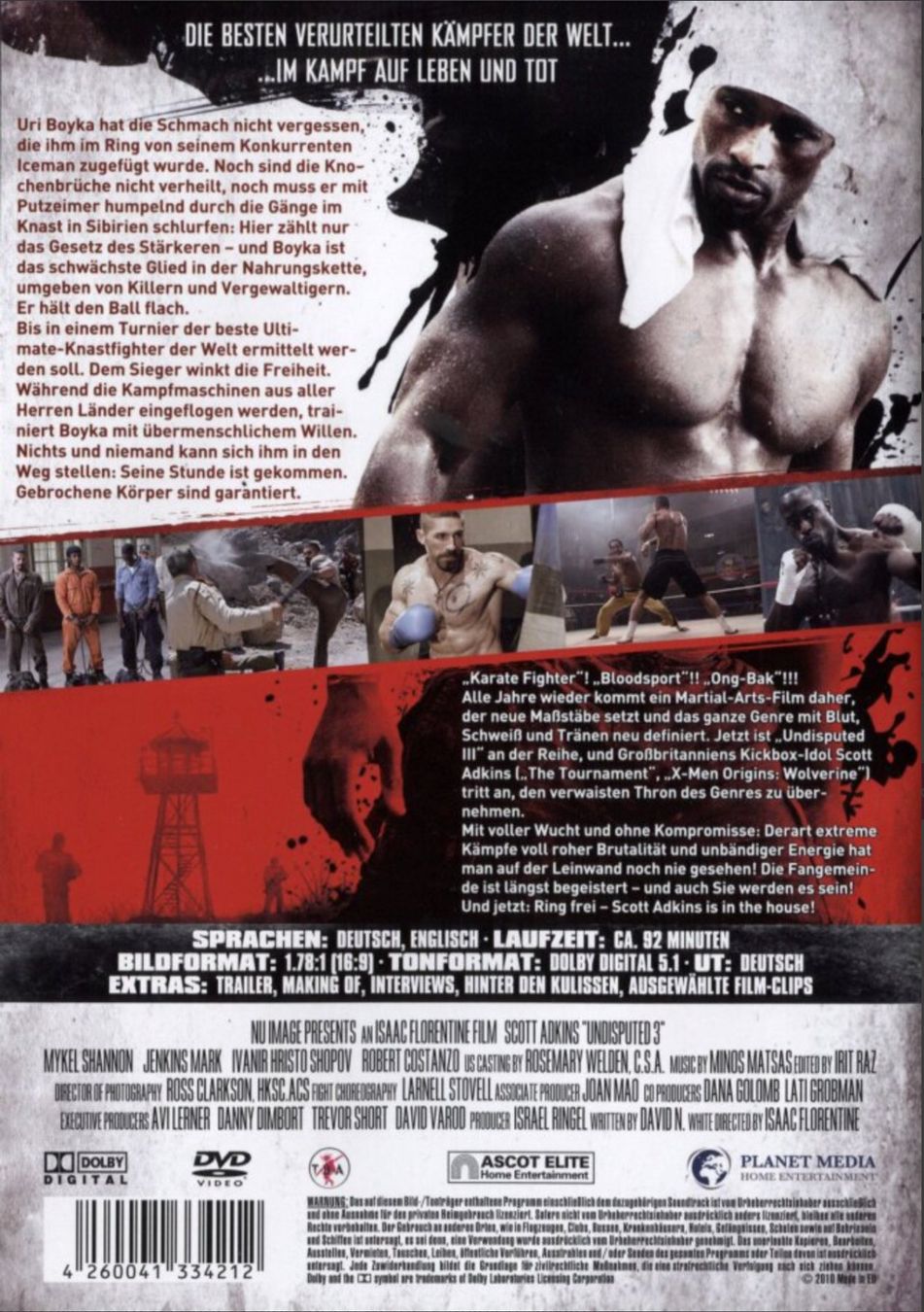 Tutti i DVDs: Undisputed 3 - Redemption (2010) (Uncut) – Usato da Brunnen venduto da Barfly5 1