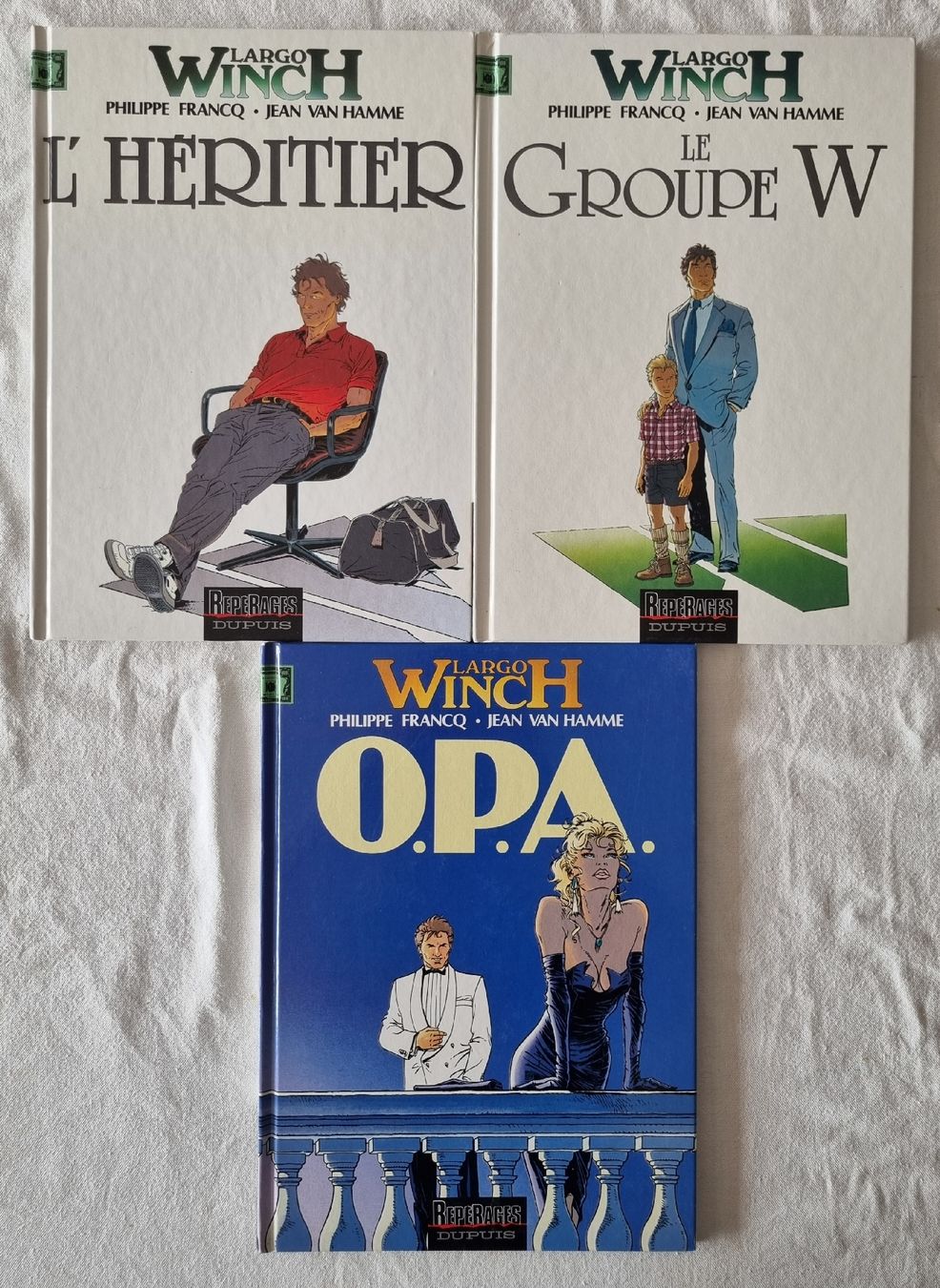Fumetti: Lot 3 BD Largo Winch T1, T2 et T3 – Usato da Grand-Lancy venduto da Evelyne010