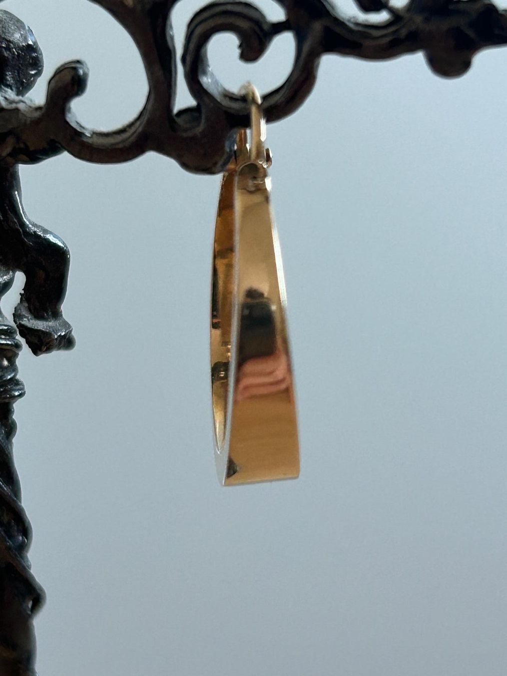 Boucles d'oreille: 14 Kt Goldcreolen – D'occasion à Luzern par lou4444