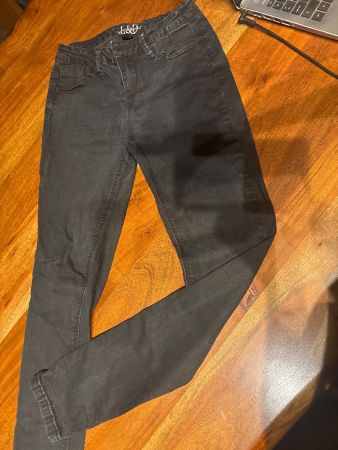 Schicke schwarze Jeans, Grösse 38