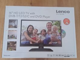 Lenco DVL-1662BK 16" HD LED TV DVD Player