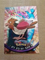 Pokémon Topps 1999 Piafabec #21 HOLO Foil TV Animation FR